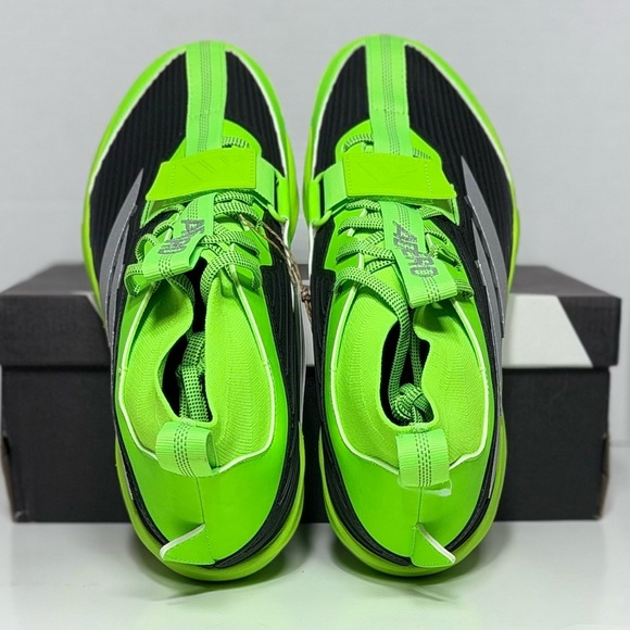 Size 10 Adidas Adizero Edge+ Men’s Baseball Cleats IH6139 Team Solar Green NEW main image 11